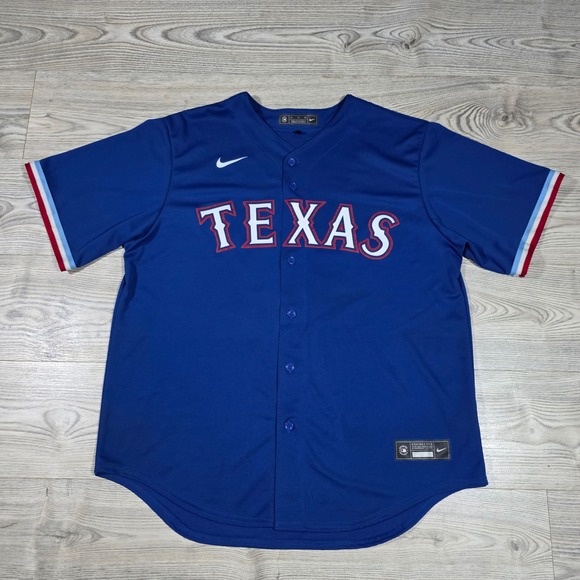 Nike Other - Texas Rangers Rougned Odor #12 Replica Alternate Button Down Jersey - Men's XL